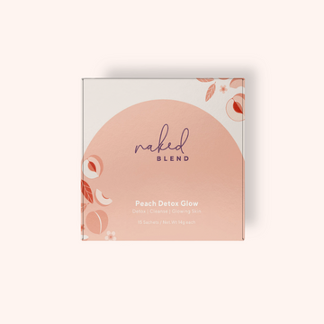 Naked Blend peach detox glow susenji orange mofa 